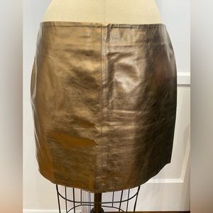 Leather Skirt, size 12